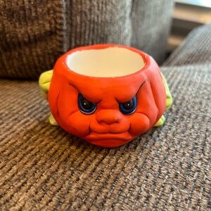 Vintage Pumpkin Candle Holder